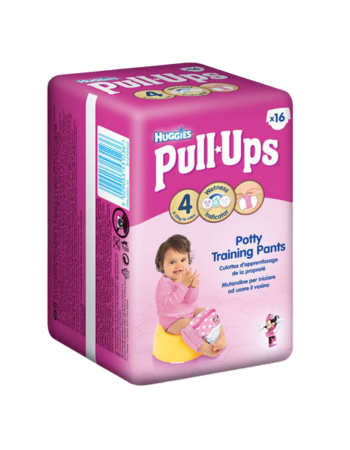 HUGGIES PULL-UPS – COUCHES PANTALON FILLE – MEDIUM (9–15 KG)