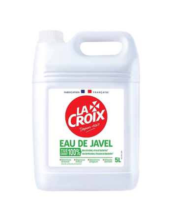 LA CROIX – EAU DE JAVEL NETTOYANT DÉSINFECTANT – BIDON 5 L