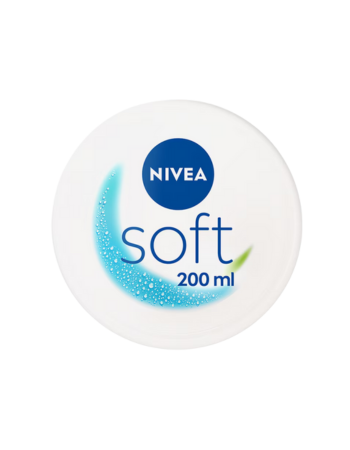 NIVEA SOFT – CRÈME HYDRATANTE FRAÎCHEUR – VISAGE / CORPS / MAINS – 200 ML