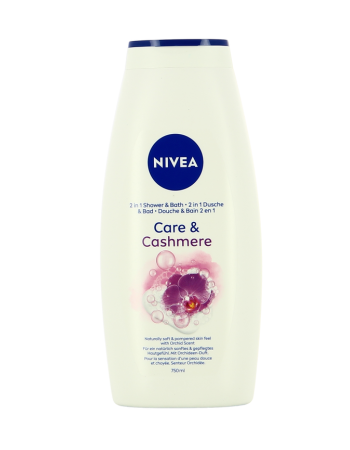NIVEA – GEL DOUCHE CARE & CASHMERE – 750 ML