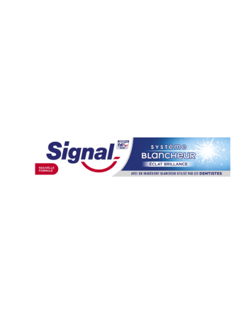 SIGNAL – Dentifrice Système Blancheur Éclat Brillance – 75 ml