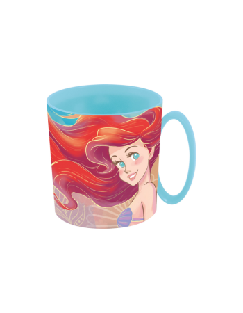 Disney Princesses Ariel – Micro tasse enfant 350 ml en plastique micro-ondable