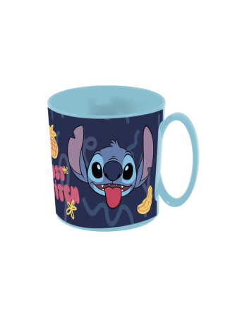 Disney Lilo et Stitch – Micro tasse enfant 390 ml en plastique micro-ondable