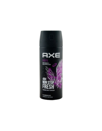 AXE Déodorant Excite 48 h – Spray – 150 ml
