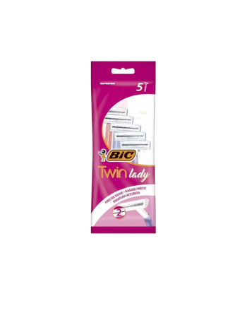 BIC RASOIR TWIN LADY SENSITIVE – 2 LAMES – PACK DE 5