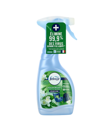 FEBREZE SPRAY TEXTILE – FRAÎCHEUR MATINALE – 500 ML