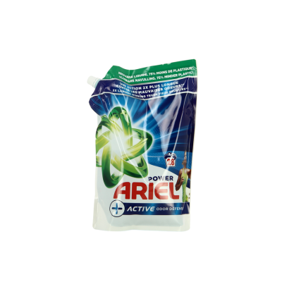 ARIEL Lessive Liquide Active Odor Defense – 28 Doses (1,26 L)