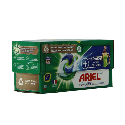 ARIEL Pods Active Touch of Febreze – 27 Doses