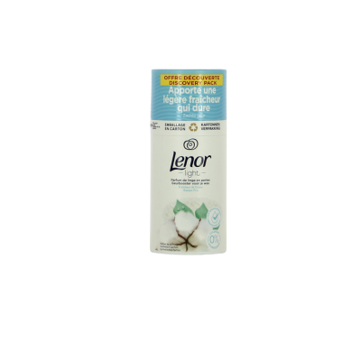 LENOR Perles de Parfum pour le Linge – Fraîcheur Coton – 140 g