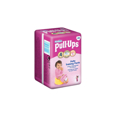HUGGIES Pull-Ups Fille – Taille Medium (9-15 kg)