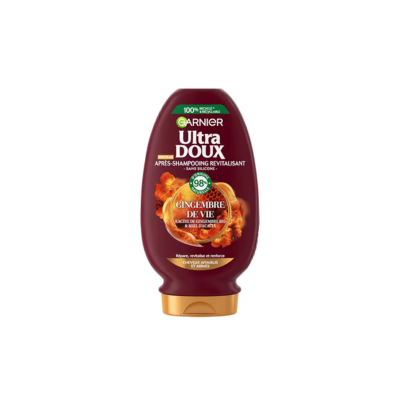 Garnier Ultra Doux AprĂšs-Shampooing Revitalisant Gingembre De Vie 200 Ml