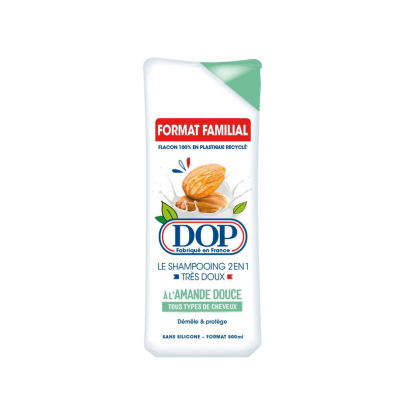 DOP Shampoing 2 En 1 A L'amande Douce Démêle Et Protège Très Doux 500 Ml