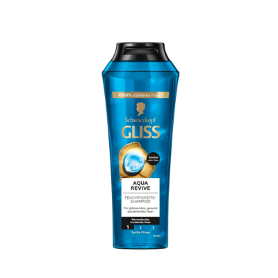 Shampoing Gliss Aqua Revive Cheveux Normaux A Secs 250ml