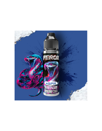 Aspik Ferox Airmust 60ML – Framboise Bleue Myrtille Glacée – 00m