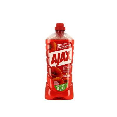 AJAX Nettoyant Multi-Usages – Fête des Fleurs Coquelicots – 1,25 L