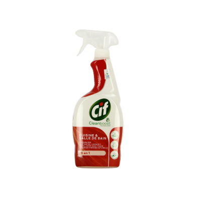 CIF Spray Multi-Usages – Cuisine + Salle de Bain – 750 ml