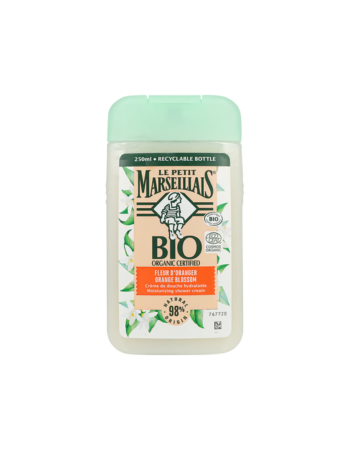 LE PETIT MARSEILLAIS GEL DOUCHE BIO – FLEURS D’ORANGER – SANS SULFATES – 250 ML