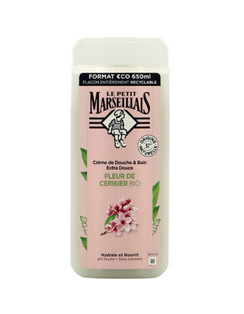 LE PETIT MARSEILLAIS CRÈME DE DOUCHE – FLEUR DE CERISIER – 650 ML