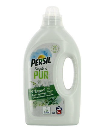 PERSIL – LESSIVE LIQUIDE SIMPLE & PUR MUGUET – 29 LAVAGES – 1,32 L