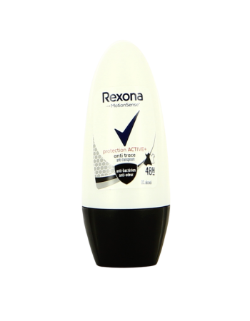 REXONA DEO ROLL ON 50ML PROTECTION ACTIVE+ ANTI TRACE+ ANTI TRANSPIRANT 48H