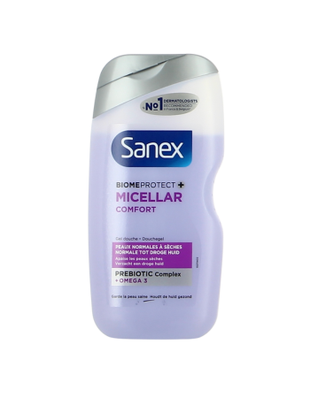 SANEX – Gel Douche BIOMEPROTECT+ MICELLAR Comfort – 400 ml