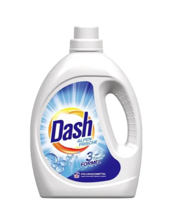DASH LESSIVE LIQUIDE FRAÎCHEUR ALPINE – 40 LAVAGES – 2,2 L