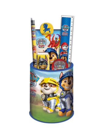 Paw Patrol – La Pat’ Patrouille Knights – Set de papeterie 7 pièces sous licence officielle