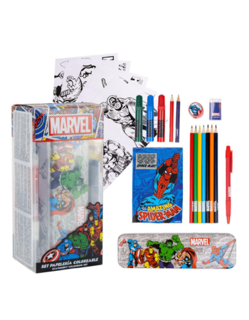 Marvel Avengers – Set de papeterie complet sous licence officielle