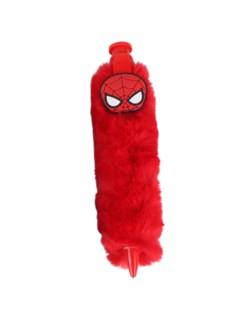 Marvel Spider-Man – Stylo peluche rouge sous licence officielle