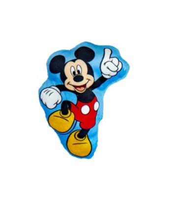 Disney Mickey – Coussin peluche 15 cm sous licence officielle