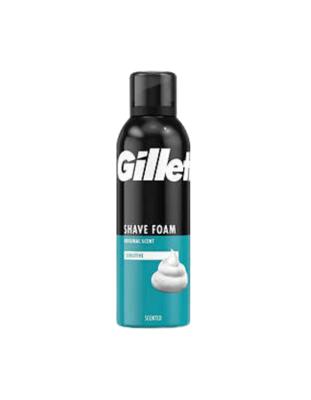 GILLETTE – MOUSSE À RASER – PEAUX SENSIBLES – 200 ML