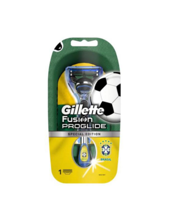GILLETTE FUSION PROGLIDE – RASOIR HOMME – ÉDITION BRÉSIL