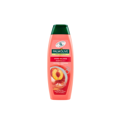 Shampooing Palmolive 2en1 Hydra Balance Pèche 350ml
