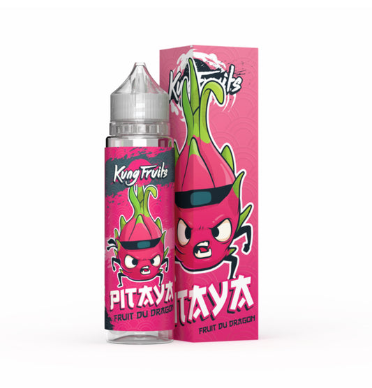 Pitaya Kung Fruits Cloud Vapor 50ml – E-liquide fruit du dragon – 00mg