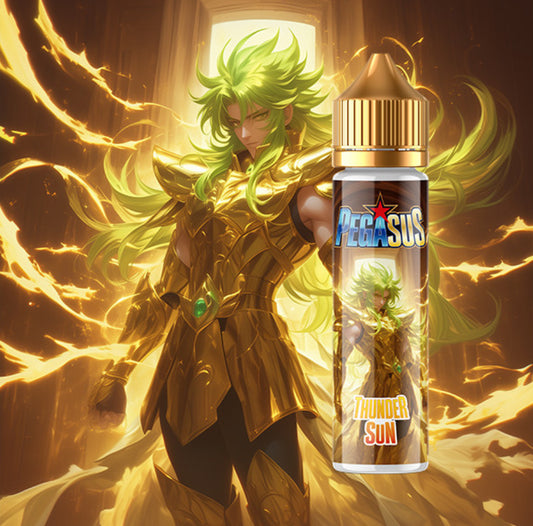 Thunder Sun Pegasus 50ml – E-liquide ananas fruit de la passion pastèque – 00mg