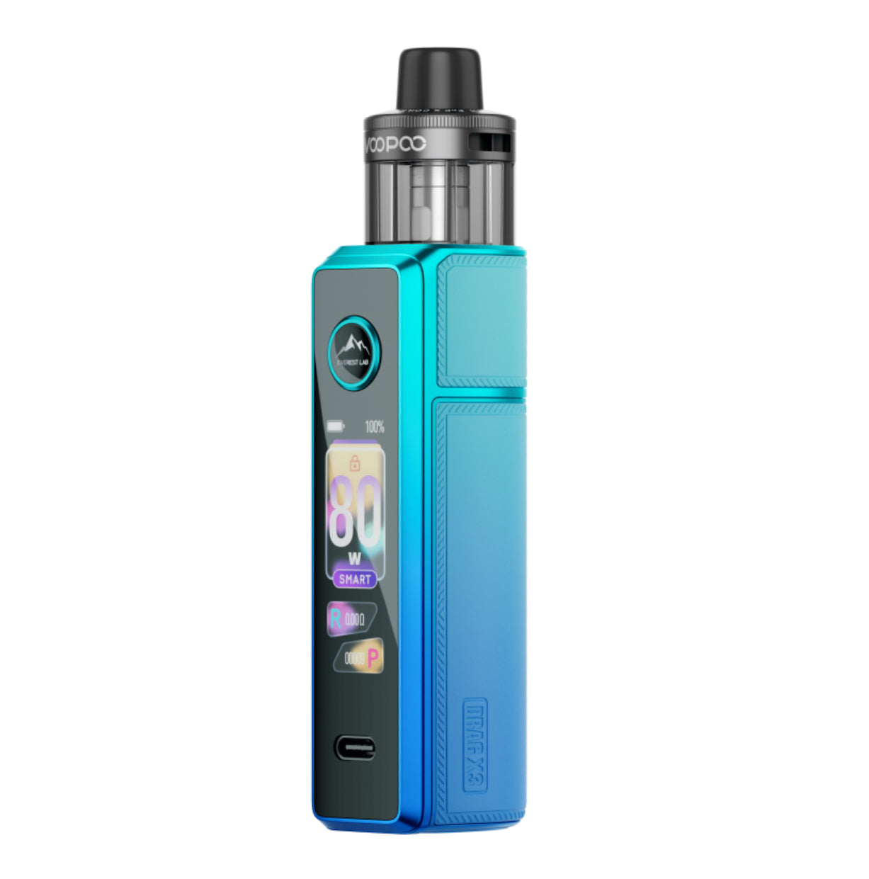 Kit Drag X2 Pod - Voopoo - 5 ml - Sky Blue