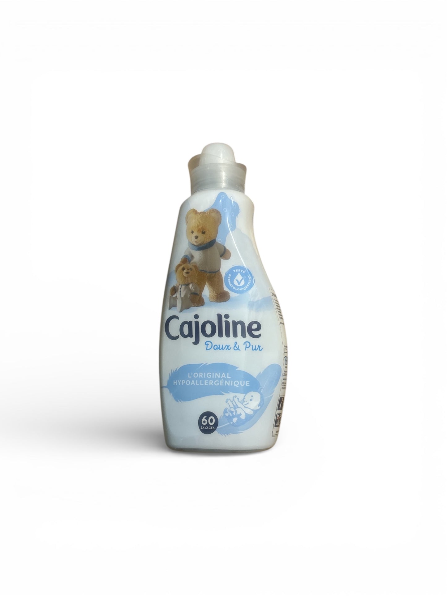 CAJOLINE DOUX & PUR L’ORIGINAL  HYPOALLERGÉNIQUE – 60 LAVAGES – 1,5 L