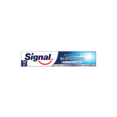 SIGNAL DENTIFRICE SYSTÈME BLANCHEUR ÉCLAT BRILLANCE – 75 ml