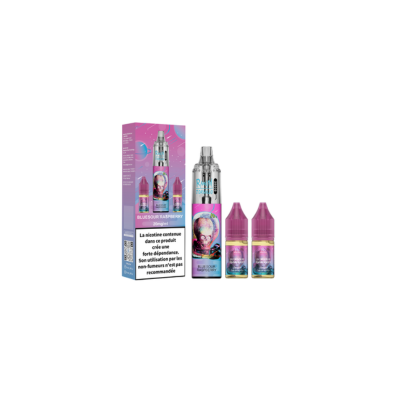 Kit Tornado RandM 20000 Mars - Framboise Bleue Acidulée - 2 x 10 ml - 20 mg