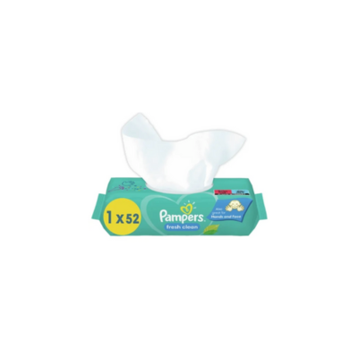 PAMPERS Lingettes Bébé Fresh Clean par 52 LING.